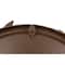 Hello Honey® 18.5" Framed Round Antique Gold Metal Laurel Wreath Wall Mirror